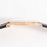 vintage rolex rose gold chronometer, side of the case