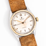 1949 Vintage Rolex Oyster Precision Ref. 5059 Two-Tone, 14K Yellow Gold & Stainless Steel Watch (# 15054)