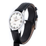 vintage Henri Sandoz ww, side of the case with crown view