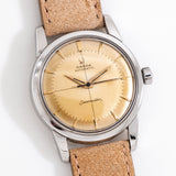 vintage omega seamaster cross hair ww, on its back
