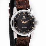 vintage omega seamaster black dial ww