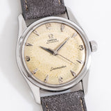 vintage omega seamaster ww, on its back