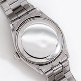 vintage rolex oyster perpetual black dial ww, case back