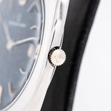 1967 Vintage Universal Genéve White Shadow Starry Night Dial Ref. 842111 Stainless Steel Watch (# 15062)