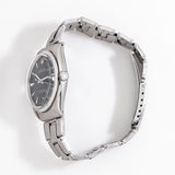 vintage rolex oyster perpetual black dial ww, additional crown image on its side