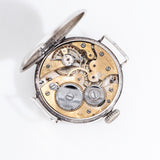 1910's Vintage LeCoultre Trench Style Watch in .925 Sterling Silver (# 15085)