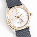 1961 Vintage Rolex Zephyr Ref. 1008 in 14k Yellow Gold & Stainless Steel (# 15895)