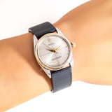 1961 Vintage Rolex Zephyr Ref. 1008 in 14k Yellow Gold & Stainless Steel (# 15895)