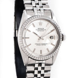 1965 Vintage Rolex Datejust Ref. 1603 Stainless Steel Watch (# 15897)