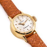 1965 Vintage Omega Ladymatic Ref. SS-5299 14k Yellow Gold Filled Watch(# 14251)