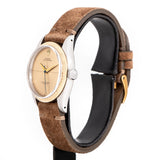 1957 Vintage Rolex Zephyr Ref. 6582 14k Yellow Gold & Stainless Steel Watch (# 15905)