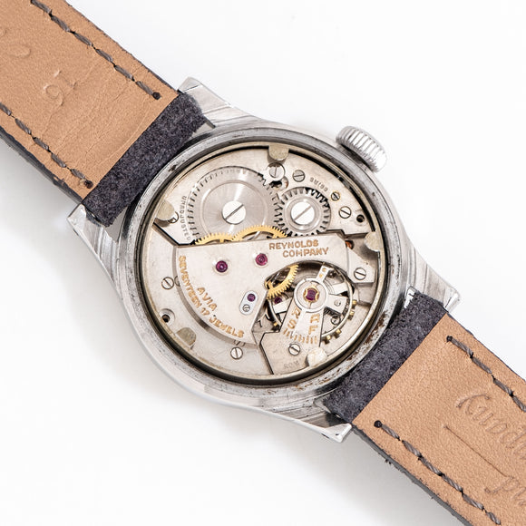 1950's - 1960's Vintage Angelus Two Register Chronograph in Stainless Steel (# 14253)