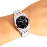 1974 Vintage Rolex Oyster Perpetual Date Ref. 1500 Stainless Steel Watch (# 15909)