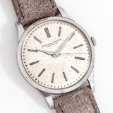 vintage iwc calatrava ss, on its back