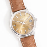 1973 Vintage Omega Genéve Date Ref. 166.0163 in Stainless Steel (# 15080)