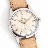 vintage omega seamaster bumper ww, on its back