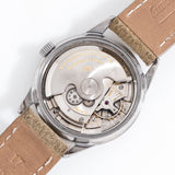 1960's Vintage Wittnauer 24-Hour Watch Stainless Steel Watch (# 14324)
