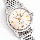 Vintage Omega Seamaster calendar ww with bracelet, on its back
