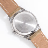 1960's Vintage Wittnauer 24-Hour Watch Stainless Steel Watch (# 14324)