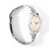 Vintage Omega Seamaster calendar ww with bracelet, side of the case