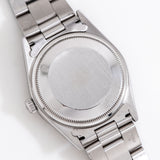 vintage rolex air king ww, case back