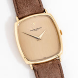 vintage vacheron constantin rectangular ww, on its back
