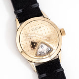 vintage elgin golf ball jump hour, on its back