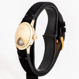 vintage elgin golf ball jump hour, side view with crown