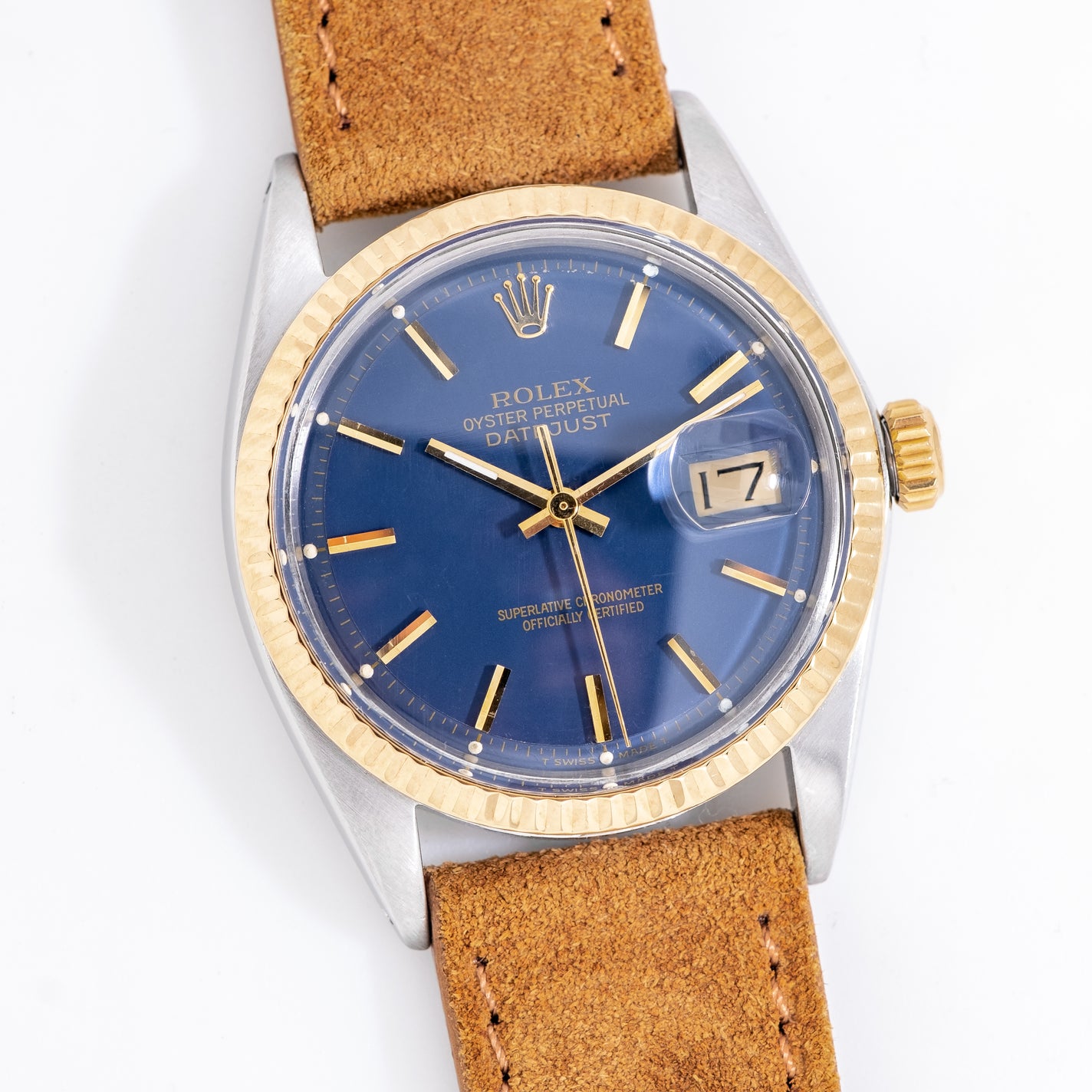 Resonate Ud over stavelse 1968 Vintage Rolex Datejust Reference 1601 Two Tone in 18K Yellow Gold –  Second Time Around Watch Company