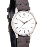 1954 Vintage Rolex Precision Ref. 9118 Stainless Steel Watch (# 15933)