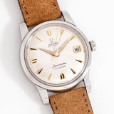 1958 Vintage Omega Seamaster Calendar "No Lume" Dial Ref. 2922-2 Stainless Steel Watch ( #15934)