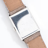 1930 Vintage Longines Rectangular Shaped .900 Silver Watch (# 14271)