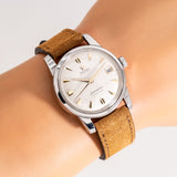 1958 Vintage Omega Seamaster Calendar "No Lume" Dial Ref. 2922-2 Stainless Steel Watch ( #15934)