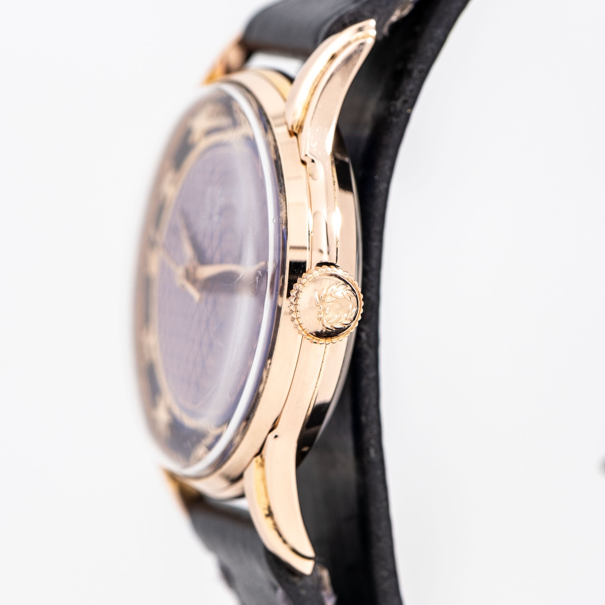 1980's Ladies Vintage Titus 18k Yellow Gold Plated Steel Watch