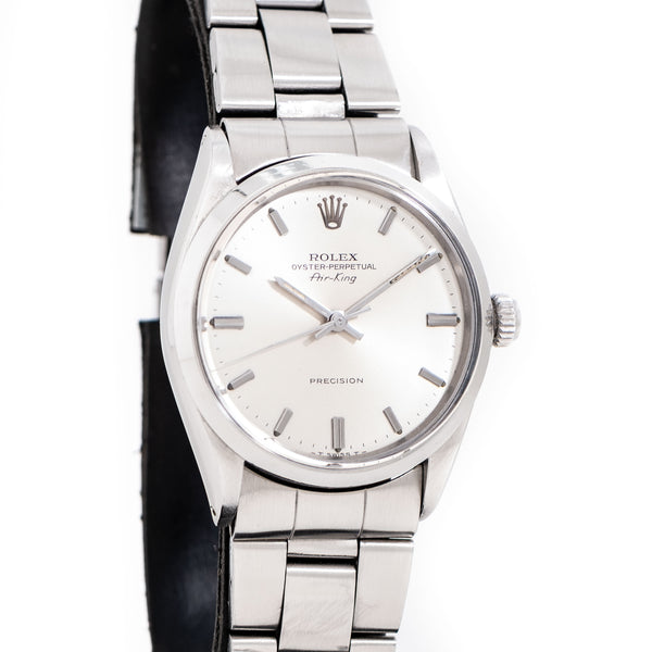 1967 Vintage Rolex Air-King Ref. 5500 Stainless Steel Watch