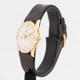 omega chronograoph 2 register ww, side of the case with crown view