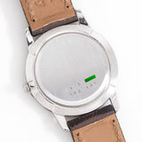 vintage Universal Geneve wood dial, case back