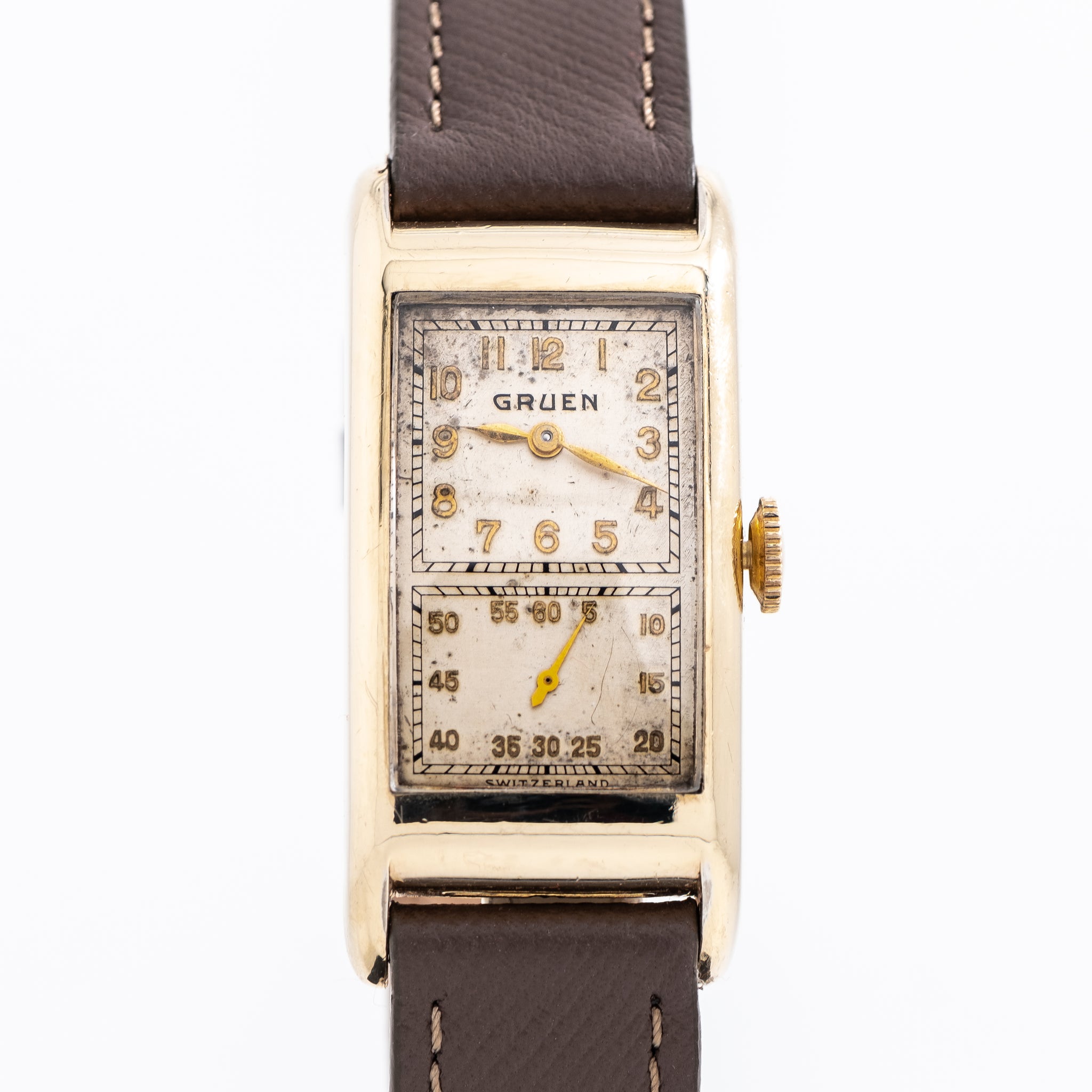 Gruen mens watch vintage best sale