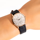Vintage Omega Seamaster deville RG WW, wrist shot close up