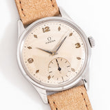vintage omega 30t2 ww, on its back
