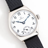 1927 Vintage Omega Cushion-Shaped Aluminum Watch Watch (# 15962)