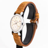 1950's Vintage LeCoultre Triple Date Stainless Steel Watch (# 15963)