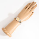 vintage ladies rolex date two tone ww, wrist shot overview