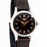 1951 Vintage Longines Sei-Tacche Ref. 5413-11 Stainless Steel Watch (# 15971)