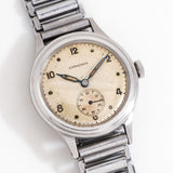1943 Vintage Longines Sei-Tacche Ref. 314 Stainless Steel Watch (# 15972)