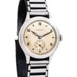 1943 Vintage Longines Sei-Tacche Ref. 314 Stainless Steel Watch (# 15972)