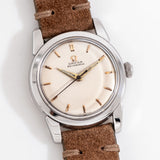 1958 Vintage Omega Mid-Size Ref. 2828-8 SC Steel Watch (# 15974)