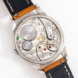 1940's Vintage Cyma Jumbo Cal. 586 Stainless Steel Watch (# 15975)