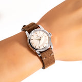 1958 Vintage Omega Mid-Size Ref. 2828-8 SC Steel Watch (# 15974)