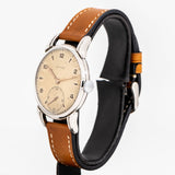1940's Vintage Cyma Jumbo Cal. 586 Stainless Steel Watch (# 15975)